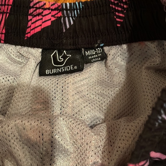 Burnside Big Boys Palm Swim Shorts - Picture 2 of 3